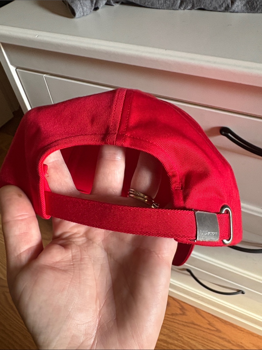 lululemon athletica Red Tennis Club Cap with White Embroidery - Picture 2 of 4